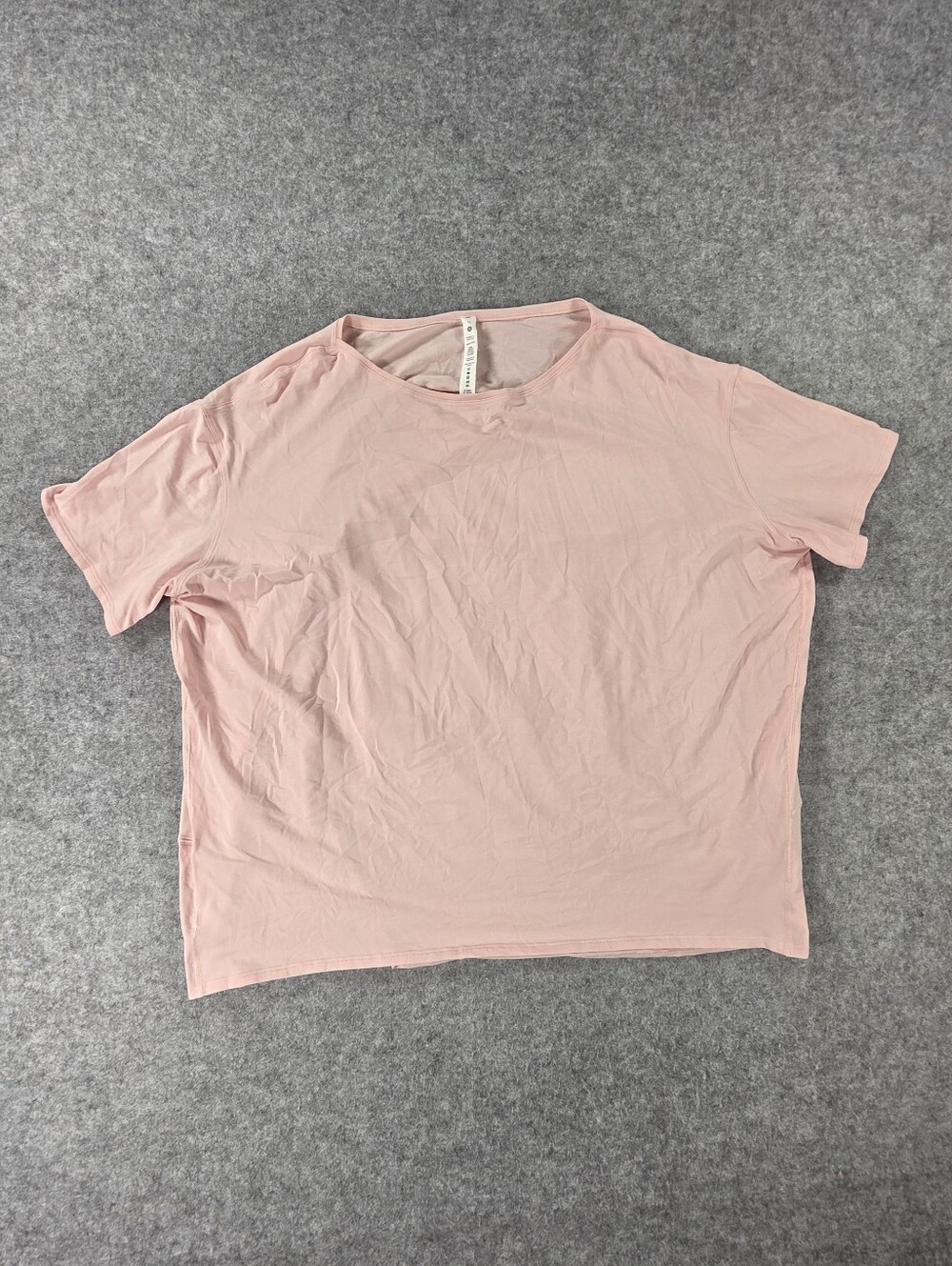 lululemon women's short sleeve tee - blush pink Shirt Top Sz 16